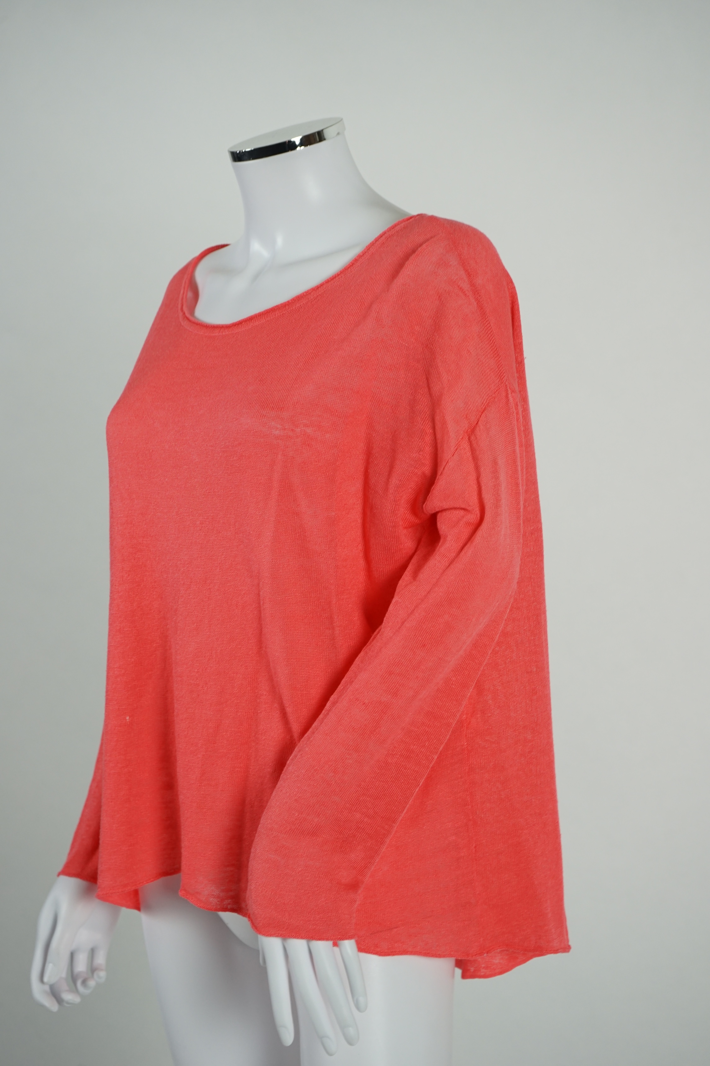 A pair of Paul Costello lady's suede trousers, a short sleeve silk blouse and two Luella tops. Approx sizes 14-16 Proceeds to Happy Paws Puppy Rescue